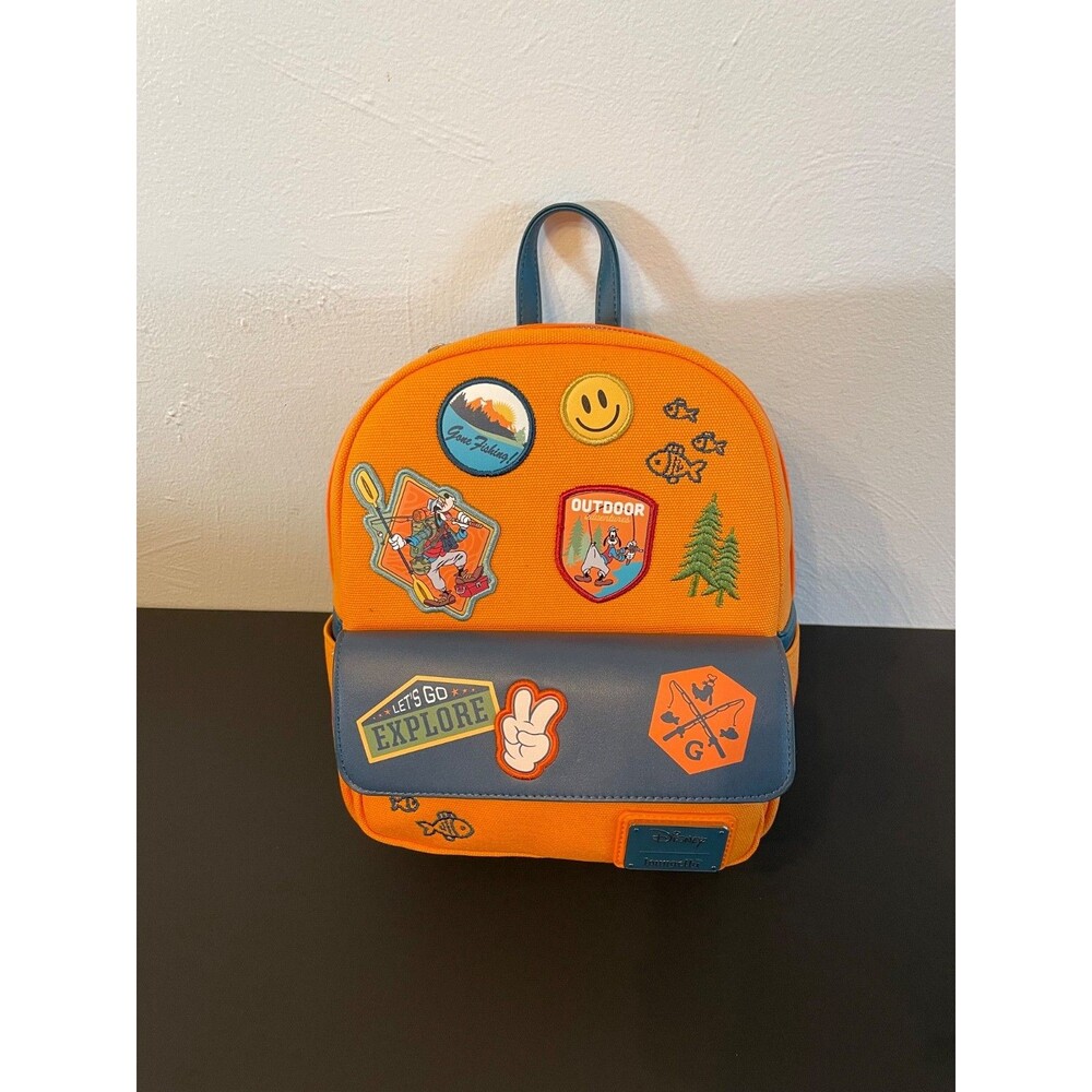 Loungefly Disney A Goofy Movie Camping Canvas Mini Backpack — BoxLunch Exclusive